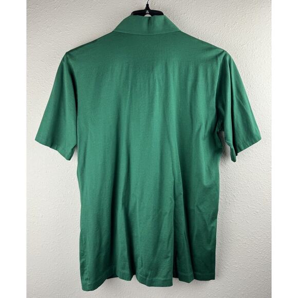 Augusta National Golf Shop Large Green Masters Logo Short Sleeve Polo Shirt - Picture 2 of 5
